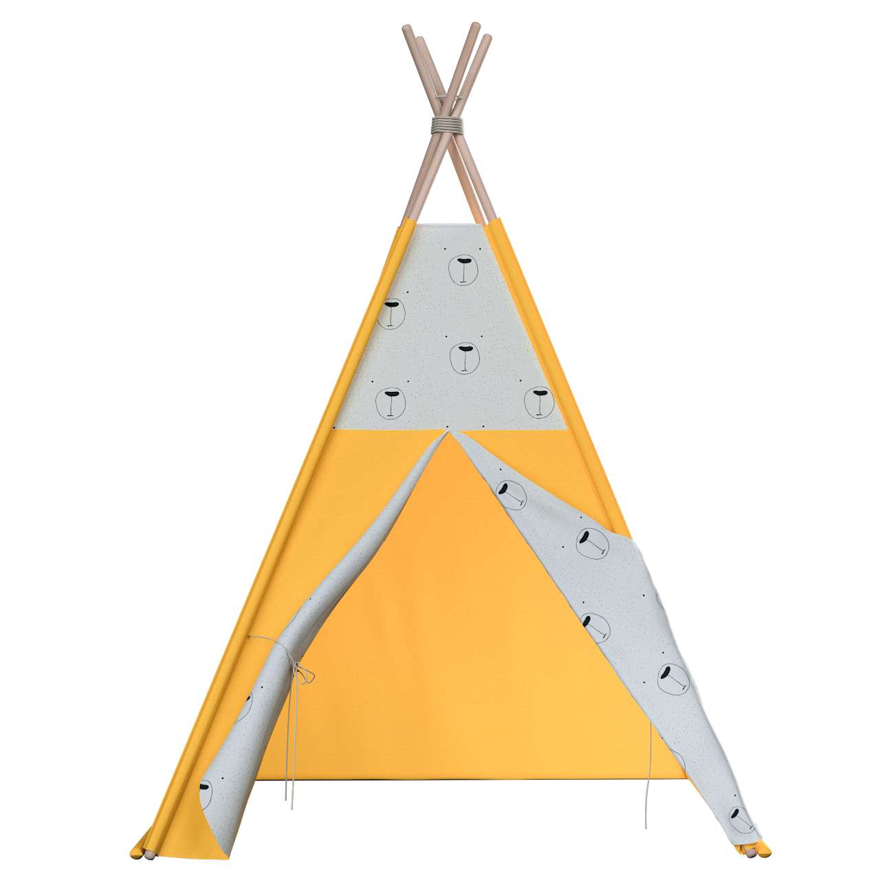 Tepee 110x110x155cm Magic Collection - White