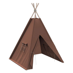 Tepee 110x110x155cm Happiness - Brown