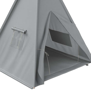Tepee 110x110x155cm Happiness - Grey