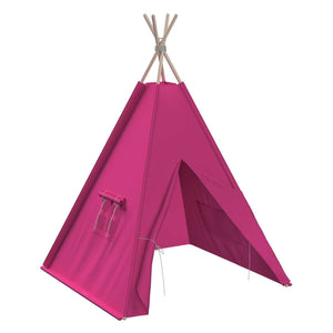 Tepee 110x110x155cm Happiness - Fuchsia