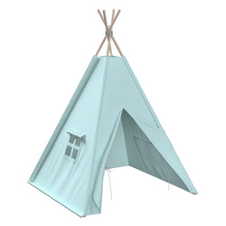 Tepee 110x110x155cm Cotton Story - Pastel Blue