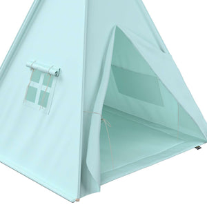 Tepee 110x110x155cm Cotton Story - Pastel Blue