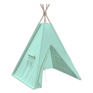 Tepee 110x110x155cm Happiness - Mint Green