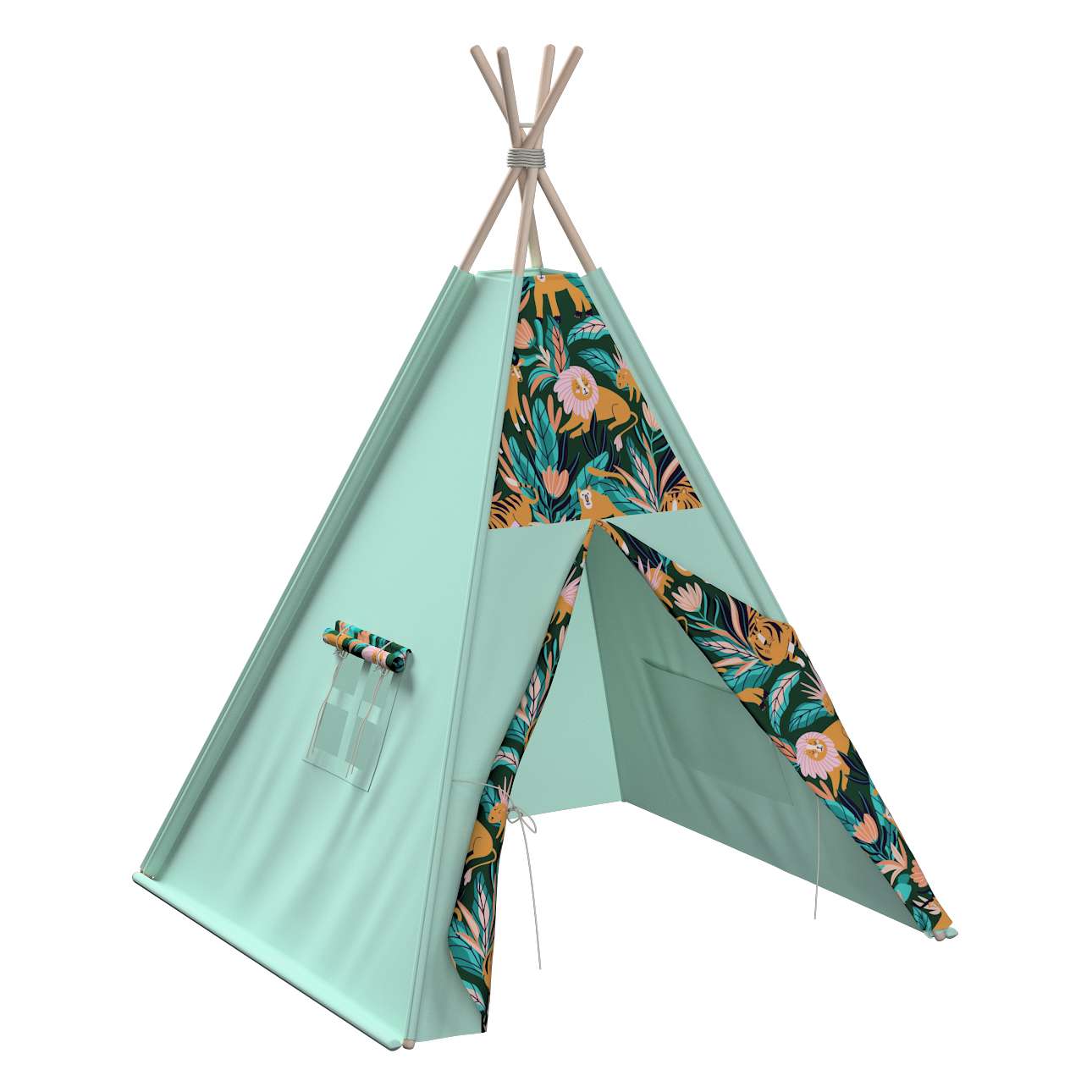 Tepee 110x110x155cm Magic Collection - Green