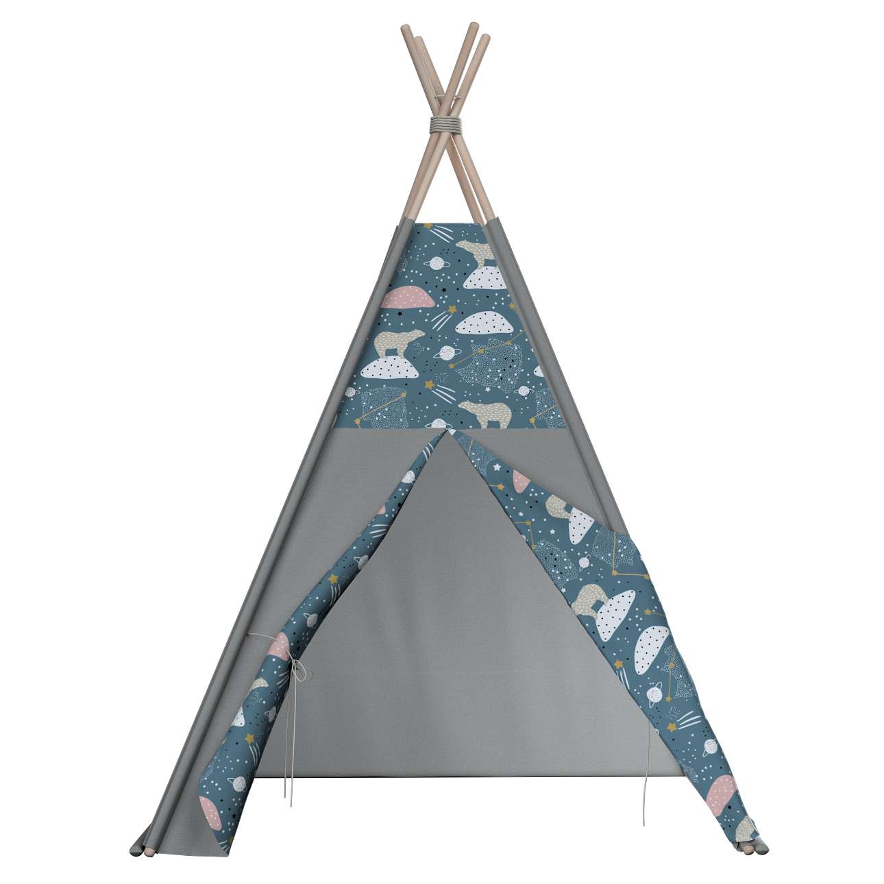Tepee 110x110x155cm Magic Collection - Blue