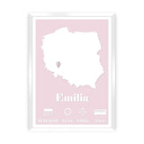 Das Newborn Metrics Picture von Map Rose