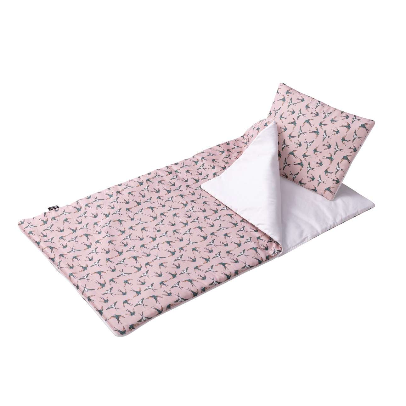 Kleinkinderschlafsack Pink &amp; Swallows - 65 x 100 - pink
