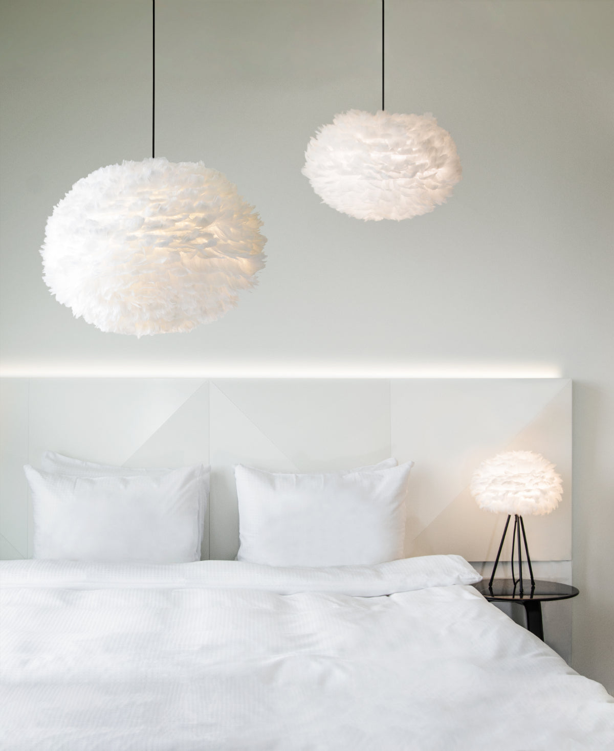 EOS White Lampshade – Medium ø 45 cm