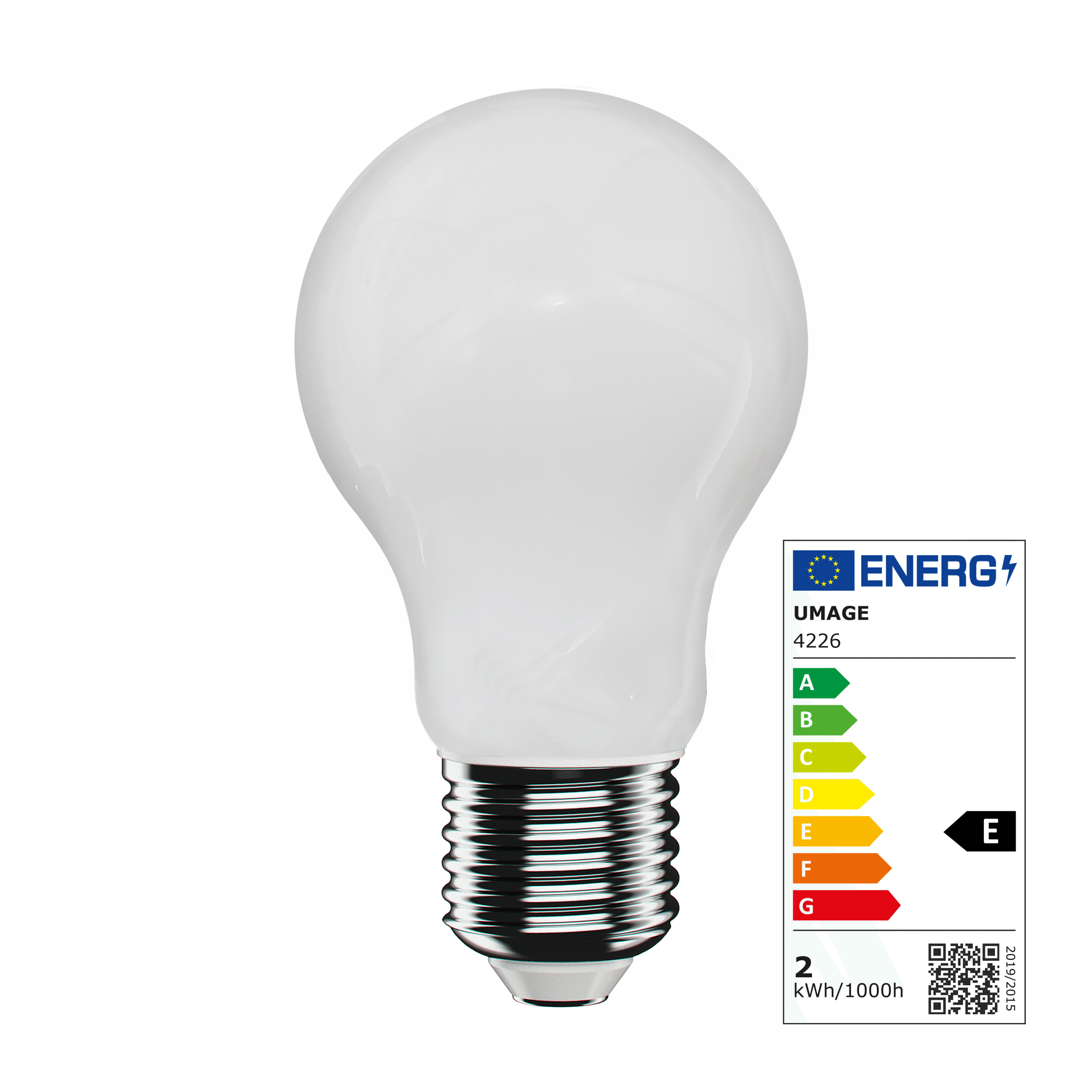 BASIC IDEA E27, 2W LED, 2700K, 250 LM Bulb