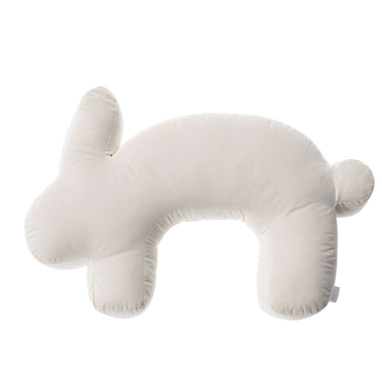 Velvet Bunny Stillkissen in Creme