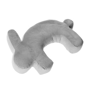 VELVET BUNNY Nursing Pillow Grey