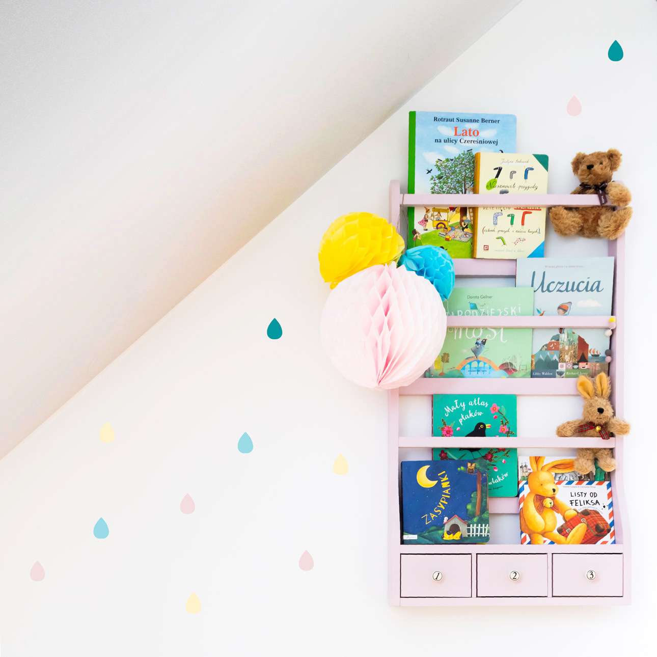 Zestaw Mini Drops Positiver Ton - 40x40CM