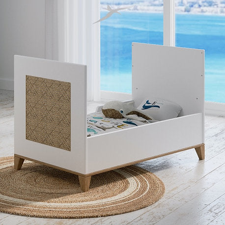 NAMI Neige Evolutive Bed 60 x 120 CM - From Crib to Toddler Bed