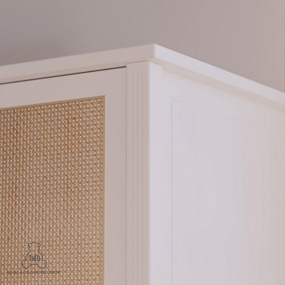 HERMIONE Wardrobe - Neige