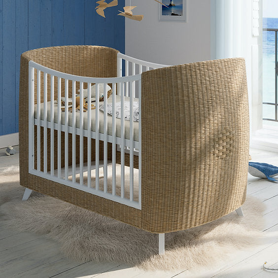 COQUILLAGE Evolutive Bed 70 x 140 - From Crib to Junior Bed