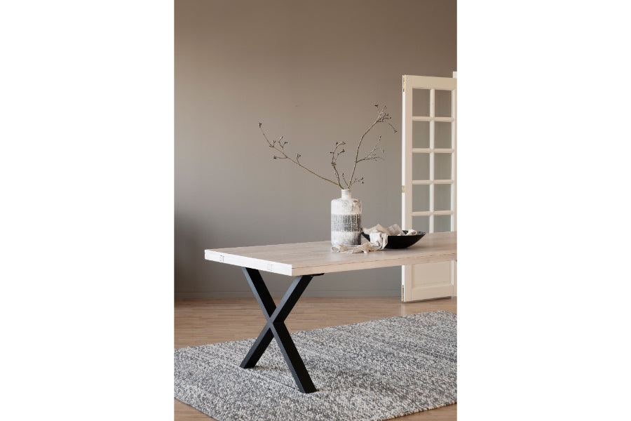 BROOKLYN X-Beine Esstisch 170CM/270CM ROWICO