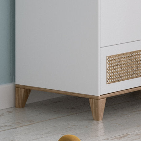 NAMI Neige Rattan Wardrobe