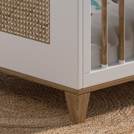NAMI Neige Evolutive Bed 60 x 120 CM - From Crib to Toddler Bed