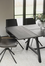 CARRADALE V-Leg Dining Table 220 to 320CM – room setting