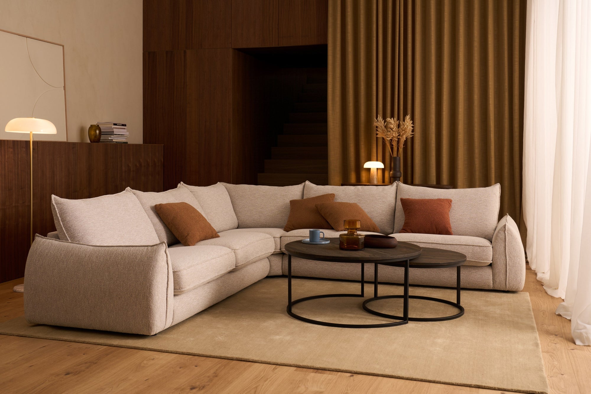 CASØ COFFEEBREAK Coffee Tables Set of 2 Ø75/Ø58CM