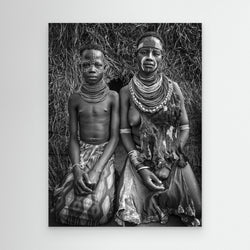 Two karo tribe girls (Omo Valley-Ethiopia) by Joxe Inazio Kuesta Garmendia