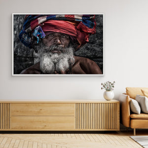 Man at the Pashupatinath Temple - Kathmandu by Joxe Inazio Kuesta Garmendia