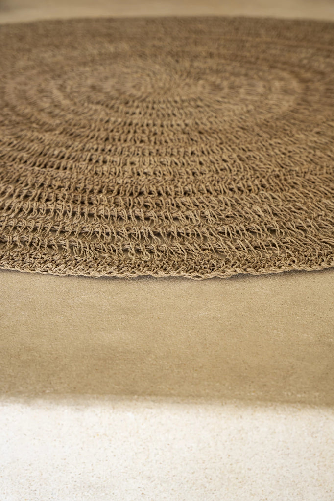SEAGRAS Teppich Natur - Rund
