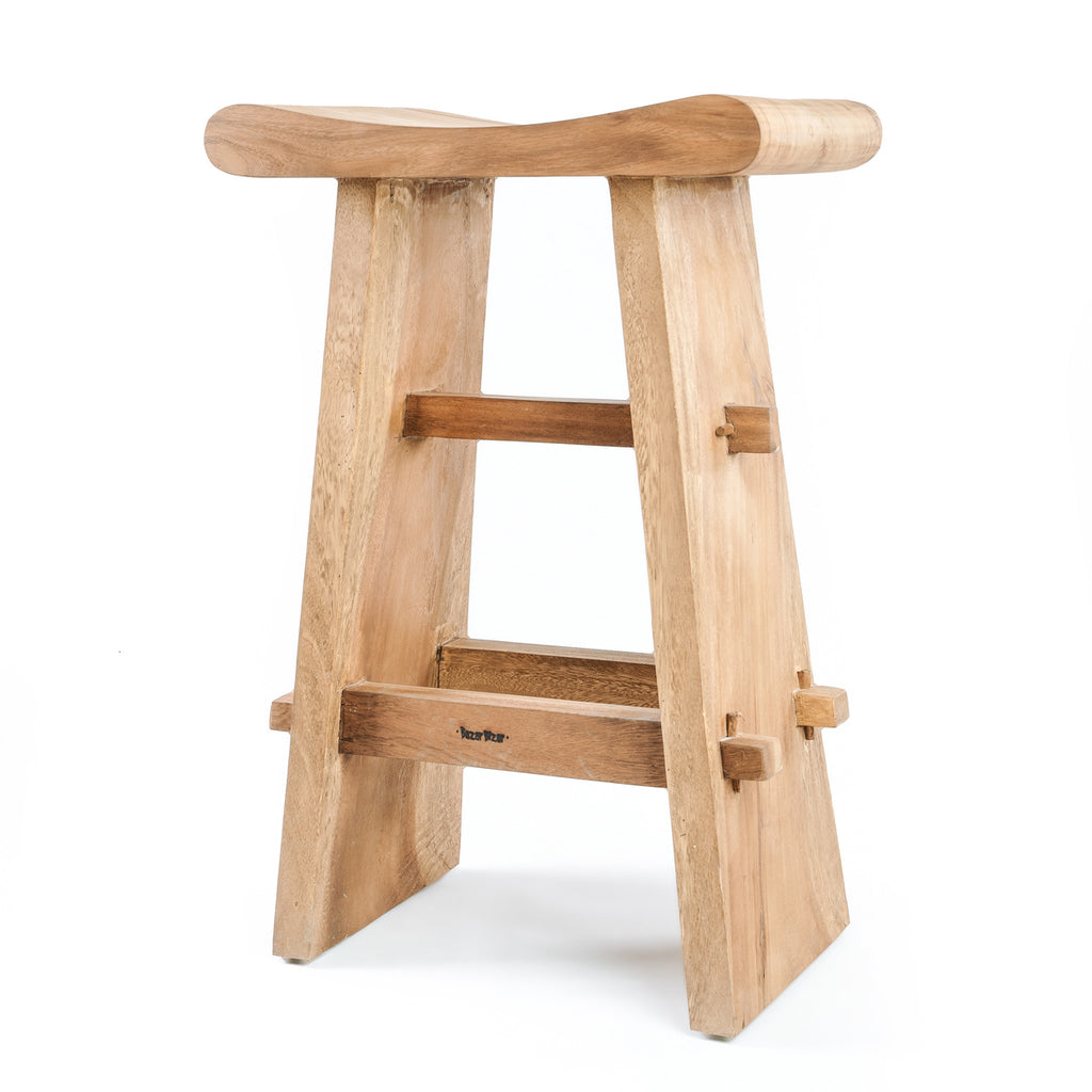 The Suar Bar Stool - Natural