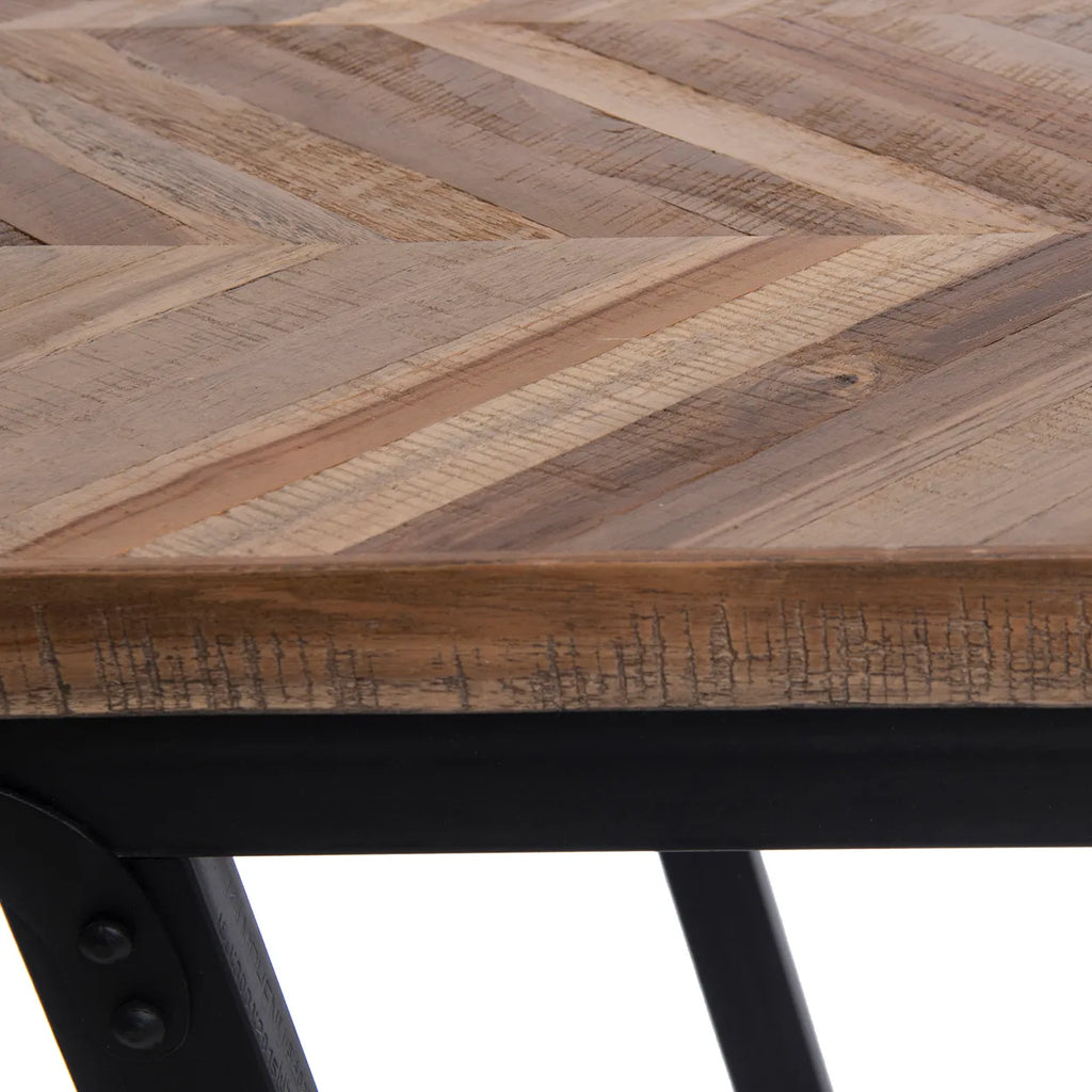 HERRINGBONE Konsolentisch - Natur 170CM