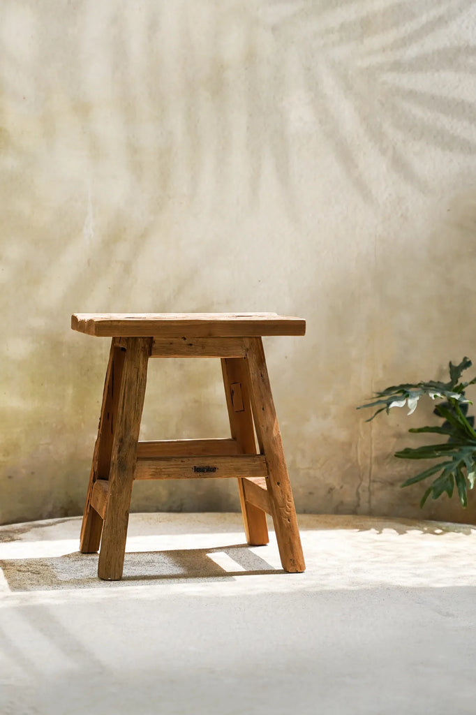 The Yoke Stool - Natural - L