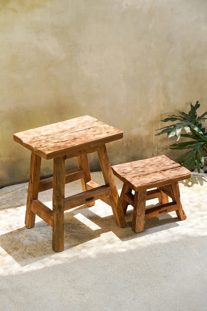 The Yoke Stool - Natural - S