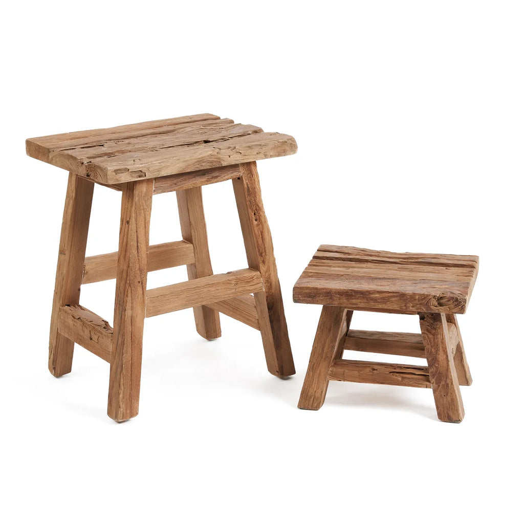 The Yoke Stool - Natural - S