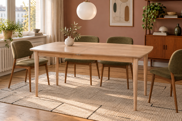 BERLIN Dining Table 160/240CM in a dining room
