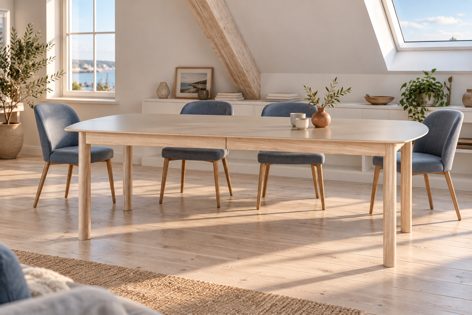 BOAT Dining Table 220CM in a dining room