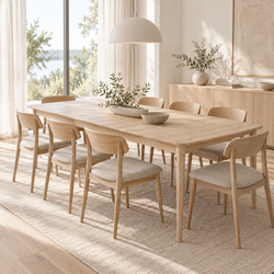 NORDLIGHT Dining Table 200/290CM in a dining room