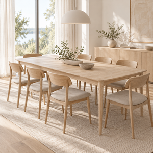 NORDLIGHT Dining Table 200/290CM in a dining room