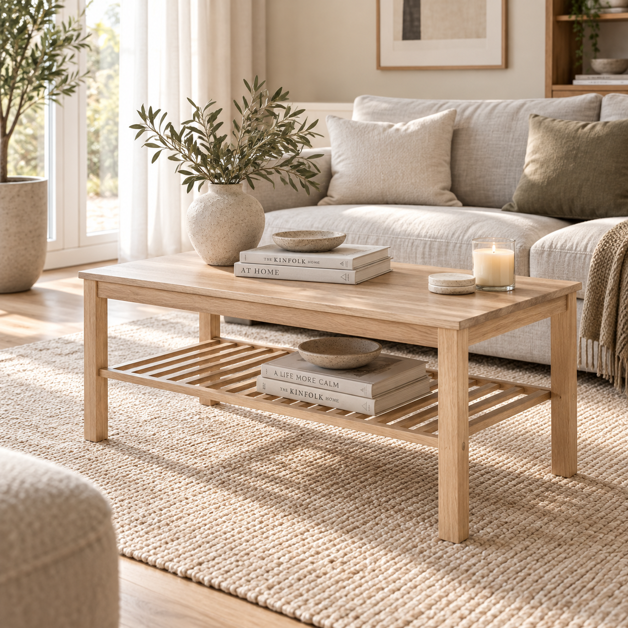 CASØ THOR 1 Coffee Table 120 CM in a living room