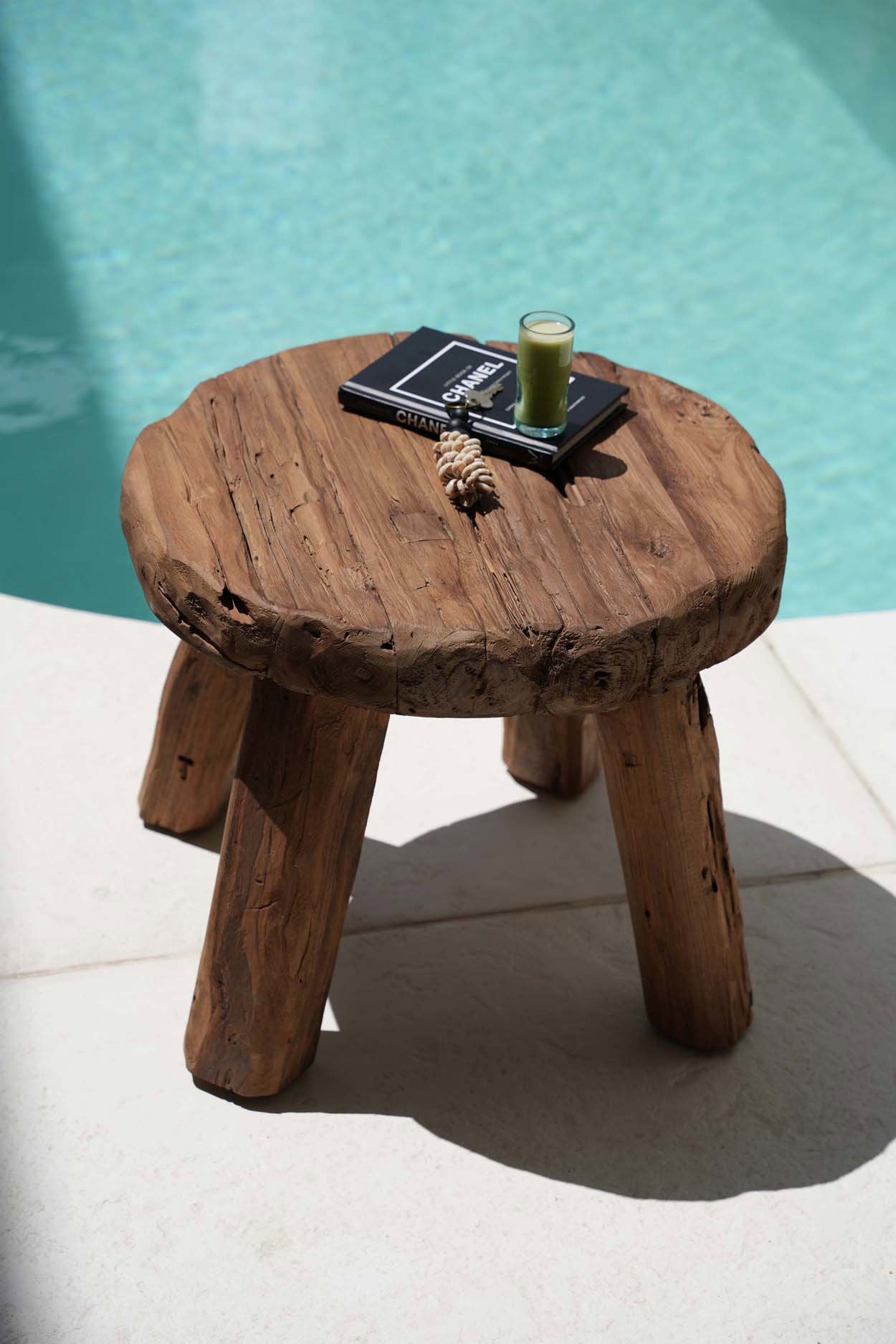 The Marabunta Rustic Side Table - Natural