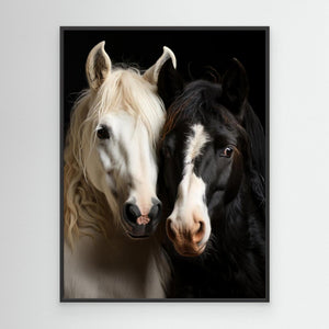 Horses 0000 P Horse Friends 1 by Bilge Paksoylu