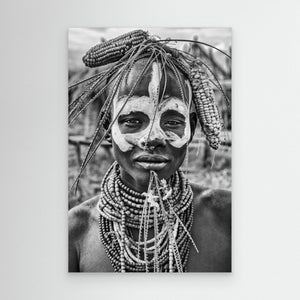 A Woman of the Karo Tribe (Omo Valley-Ethiopia). by Joxe Inazio Kuesta Garmendia