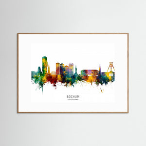 Bochum Germany Skyline by Michael Tompsett