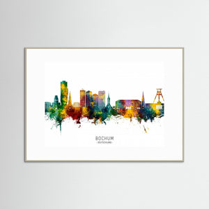 Bochum Germany Skyline by Michael Tompsett