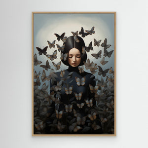 Fine Art Girl 3 by Bilge Paksoylu