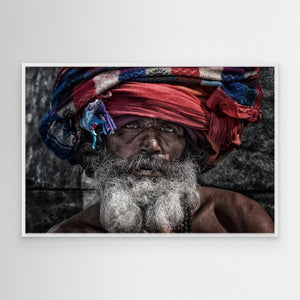 Man at the Pashupatinath Temple - Kathmandu by Joxe Inazio Kuesta Garmendia