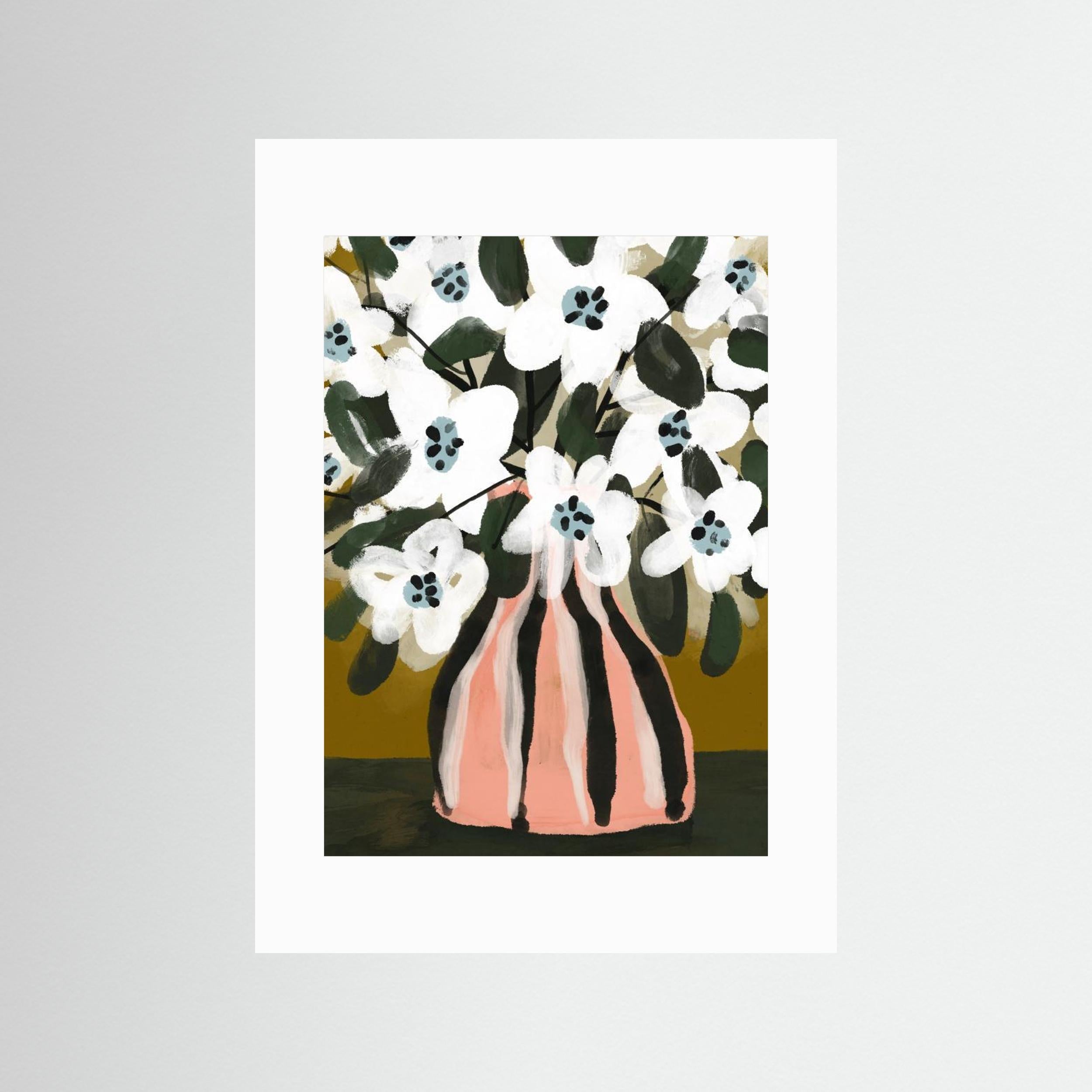 Pastel Flower Impression No 9 by Treechild