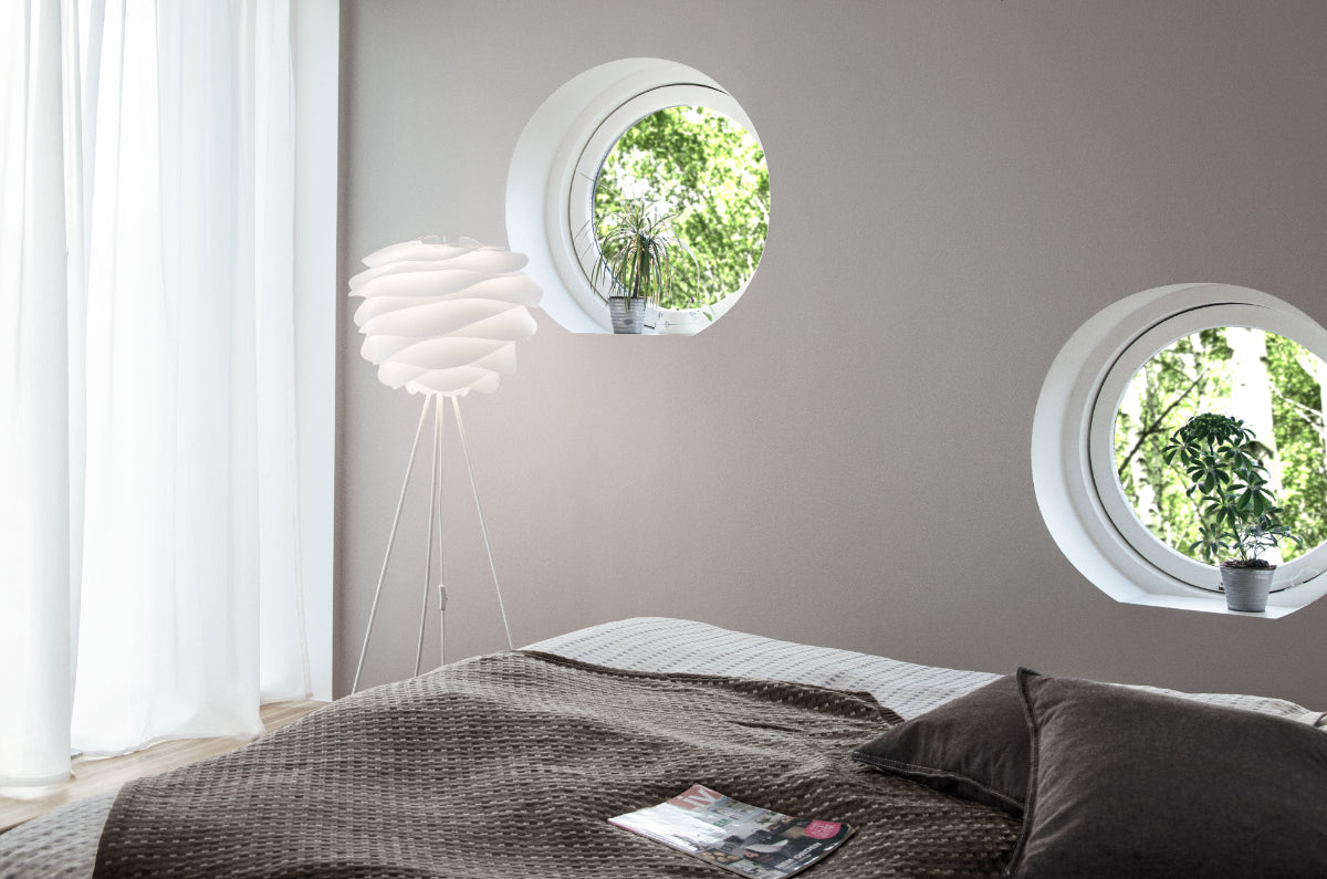 CARMINA White Floor Lamp