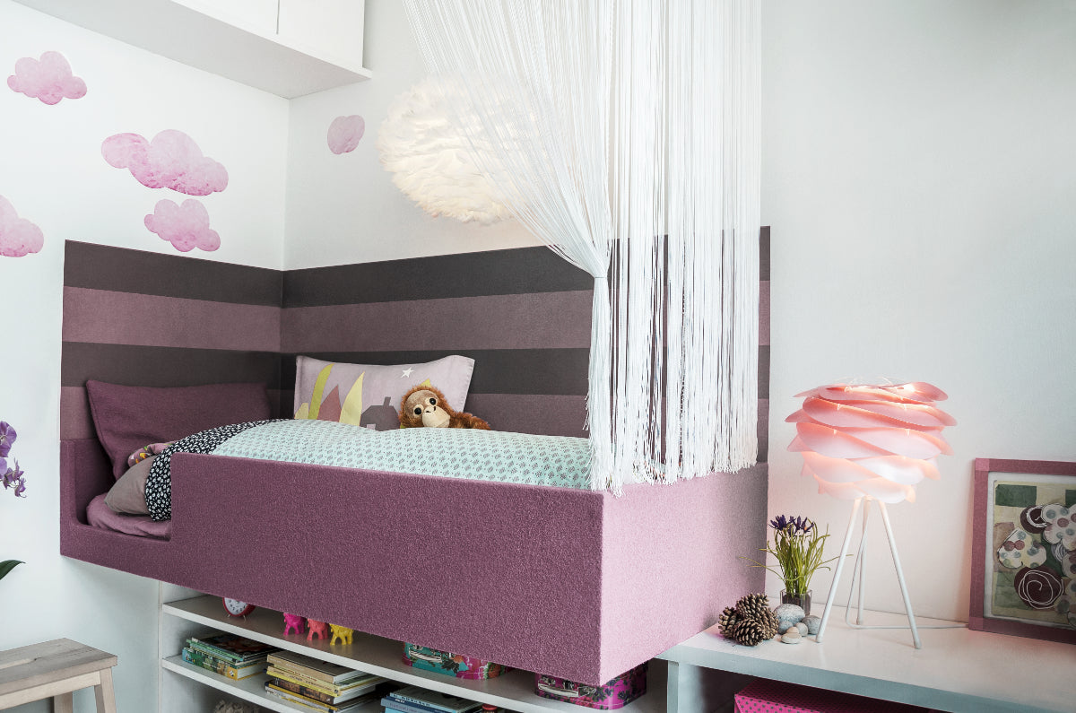 CARMINA Baby Rose Tischlampe