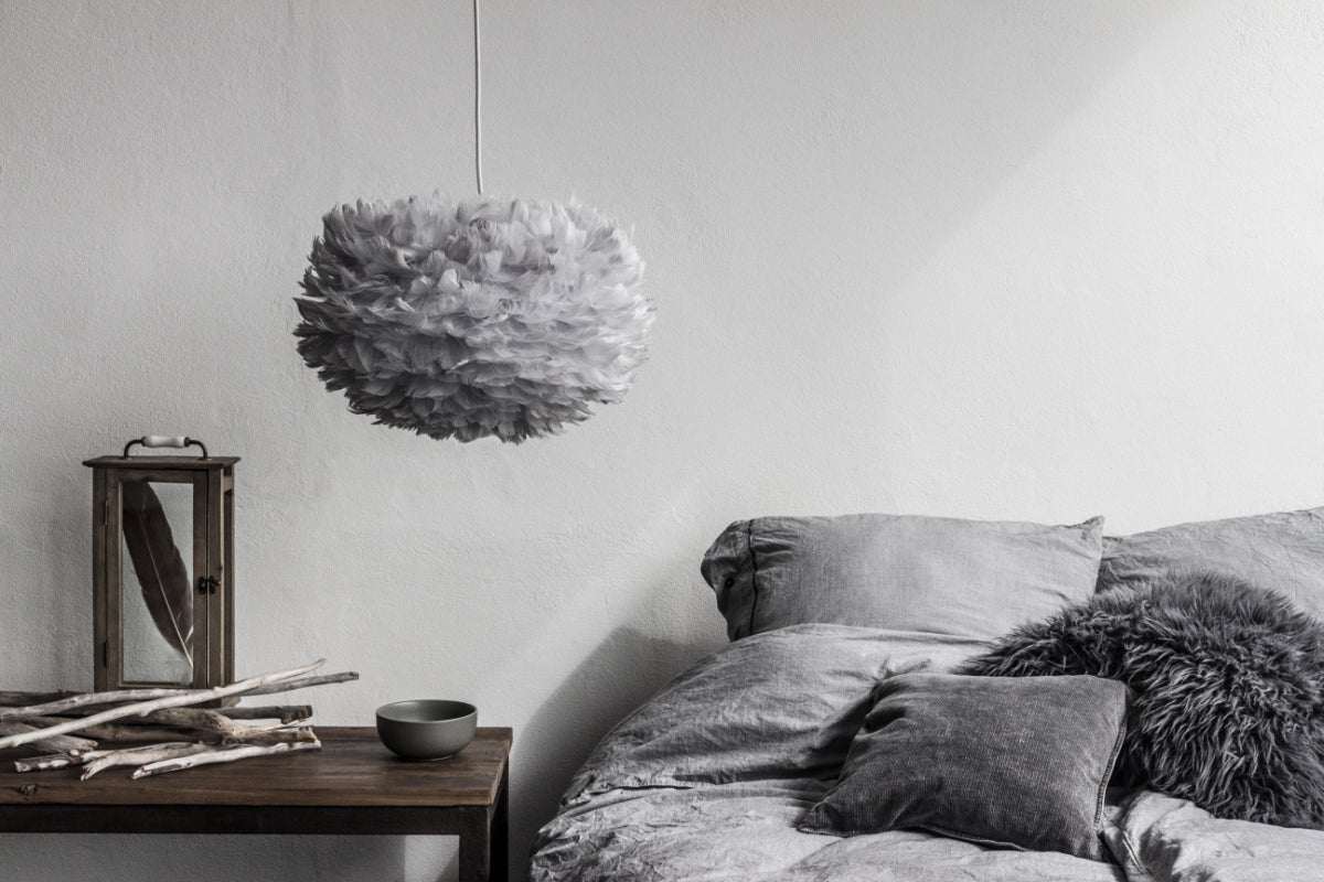 EOS Light Grey Lampshade – Medium Ø 45 cm