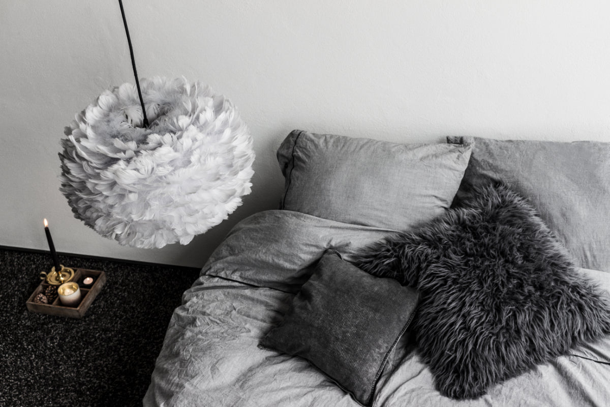EOS Light Grey Lampshade – Medium Ø 45 cm