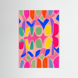 Pastel Neon  Pattern by Treechild